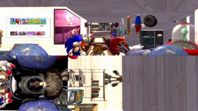 Sonic Animation - SONIC THE HEDGEHOG BATTLE 360° VR- SFM Animation (Sonic Animation) смотреть онлайн