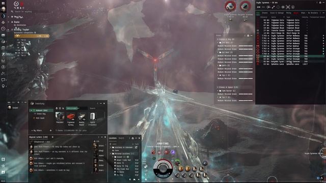 Eve Online Abyss T6 Gamma AFKila Gila Run 1 Damage race! смотреть онлайн