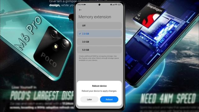 Poco M6 Pro 5g - How To Increase RAM Memory | Poco M6 Pro Virtual RAM Kaise Badhaye