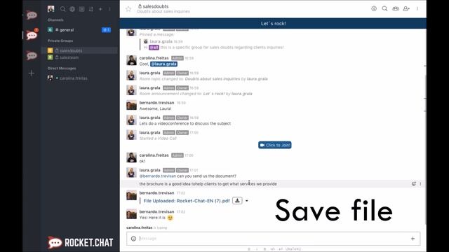 What does Rocket.Chat look like? смотреть онлайн