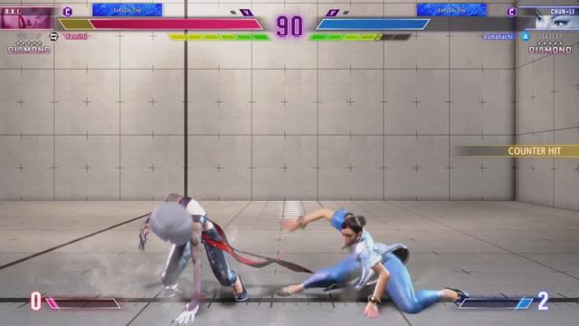 Street Fighter 6 Fenritti (AKI) Vs Kumahachi (Chun Li) смотреть онлайн