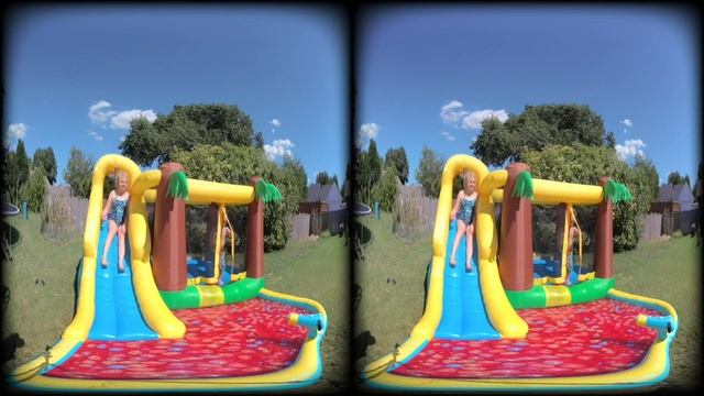 Inflatable Water Slide in 3D VR injected смотреть онлайн