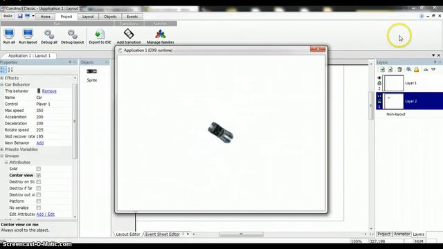 как сделать игру в scirra construct урок 1 смотреть онлайн