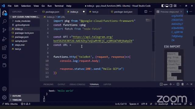 GADS 2022 Expert Session: Cloud Functions in Practice with NodeJS example смотреть онлайн