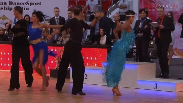 Aniello Langella - Khrystyna Moshenska, 1 Round Samba смотреть онлайн
