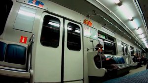 Поездка от Станции Метро "Садовая" до Станции "Комендантский Проспект" в Вагоне №11533, 5М (ФПЛ)