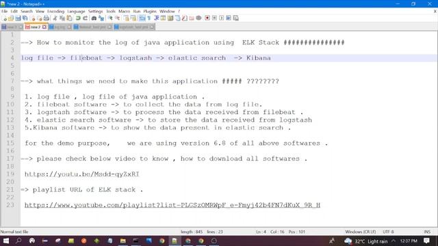 ELK Integration - Filebeat , Logstash , Elastic Search and Kibana || Kibana Log Monitoring смотреть онлайн