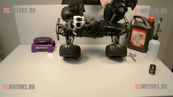 Подготовка ДВС модели к обкатке от RCMOTORS.RU