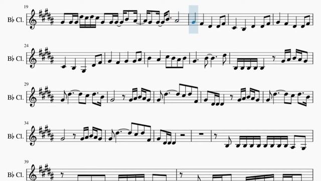 Clarinet Sheet Music: How to play HWAA by GI DLE смотреть онлайн