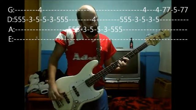 ratas en bizkaia eskorbuto + tablatura (bass cover) смотреть онлайн