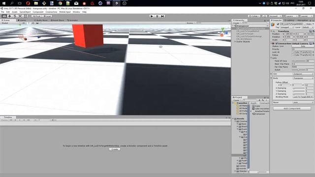 Unity 2017.1 Cinemachine — основы, принцип работы, интеграция с Timeline смотреть онлайн