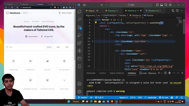 React JS Project Building: Project Intro - Grocery Store | E-commerce Site | GeeksforGeeks смотреть онлайн