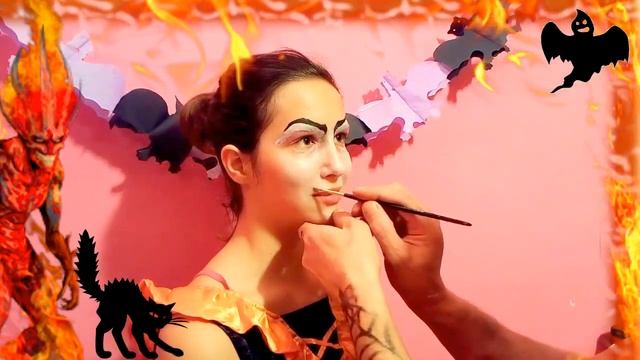 Макияж на Хеллоуин // Ужасная Кукла // #1серия смотреть онлайн