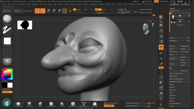 Тизер курса по созданию персонажа в Zbrush для новичков смотреть онлайн