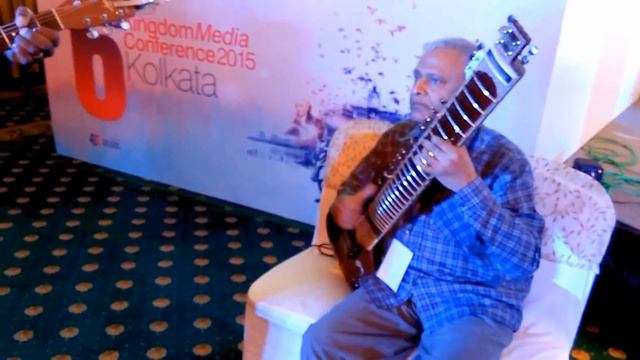 Improvisations on Christian Song 'I Will Enter' on Sitar, Saxophone and Guitar. смотреть онлайн