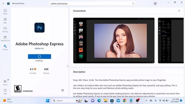 How to Download and Install Adobe Photoshop in Windows 11 2023 смотреть онлайн