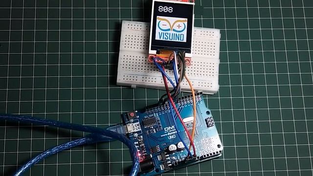 LCD 1.8 TFT SPI Serial ST7735 128160 pixel RGB Arduino Raspberry смотреть онлайн