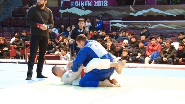 Спорт. Джиу-Джитсу. Чемпионат Кыргызстана-2019. День 2 (Татами А Часть 6) смотреть онлайн