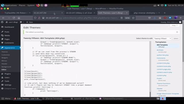 Mr. Robot TryHackMe WalkThrough [Hindi] смотреть онлайн