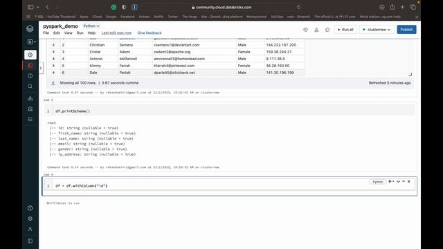19. Change Column Datatype in Dataframe | Using PySpark смотреть онлайн