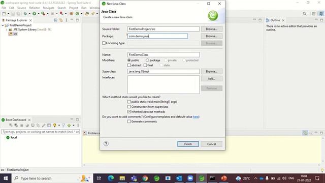 How to create Java project in eclipse |sts | Hello world | java_bee смотреть онлайн