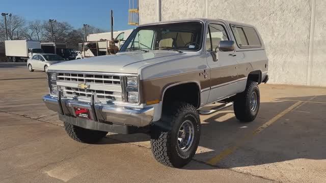1985 Chevy K5 Blazer Silverado