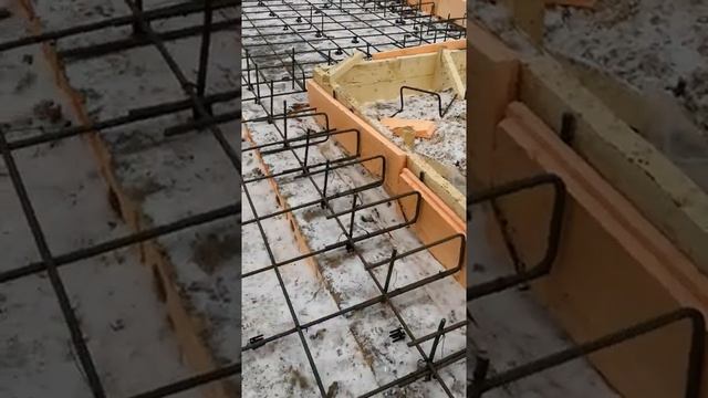 Армирования в зимний период.