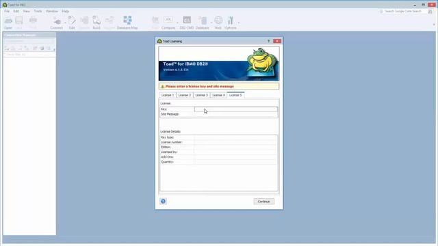 Getting started with Toad for DB2: Chapter 2 - Licensing смотреть онлайн