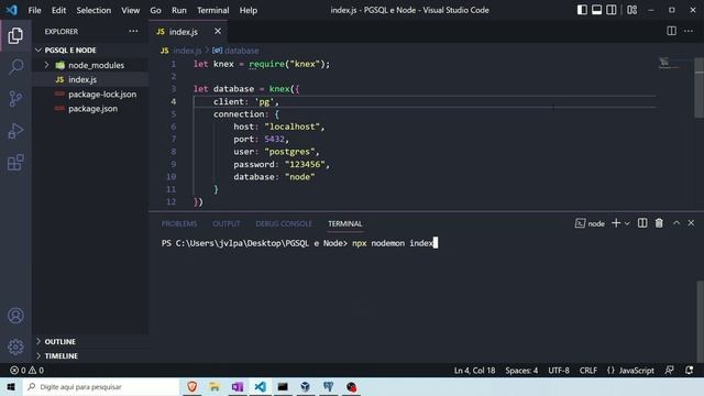 Erro com o Nodemon Como arrumar qualquer erro no Node смотреть онлайн