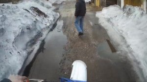 Купил мечту - кроссовый мотоцикл YAMAHA YZ 125. Обзор и небольшой прохват по гаражам.