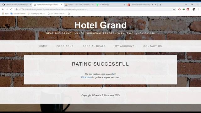 Online Hotel Management System In PHP смотреть онлайн