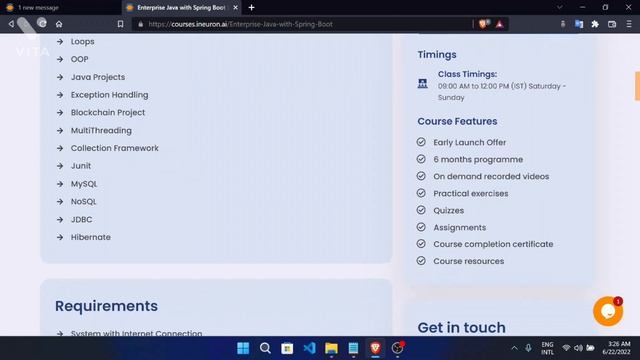 iNeuron Java Course Coupon code | Enterprise Java with Spring Boot | @iNeuroniNtelligence смотреть онлайн