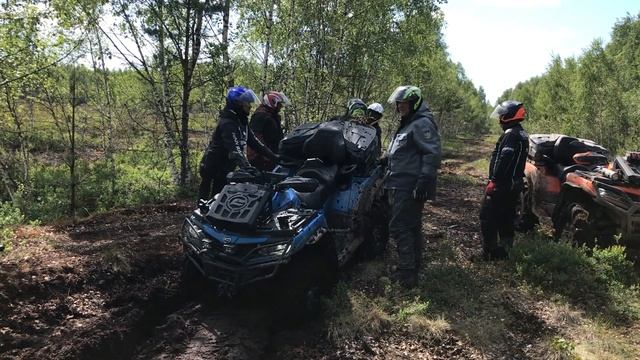 Рыбинск на квадроциклах. К болоту Великий мох смотреть онлайн