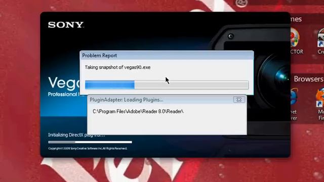 Sony Vegas Pro 9 DirectX plugin error please help!!! смотреть онлайн