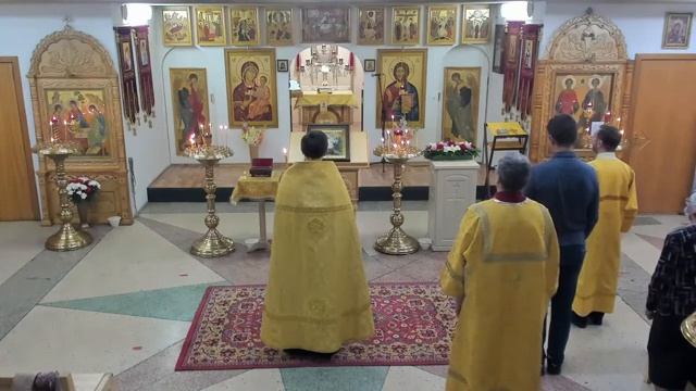 Богослужение в Храме святых целителей Косьмы и Дамиана г. Екатеринбург. смотреть онлайн