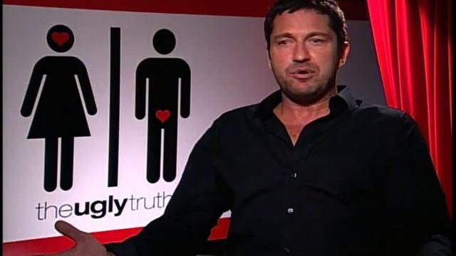 Gerard Butler interview for The Ugly Truth смотреть онлайн