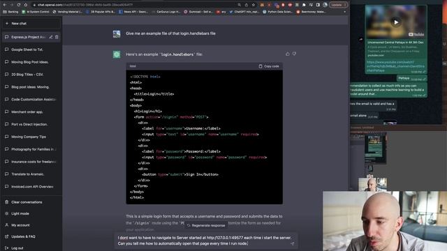 Node JS, Express JS, and NPM Open - Automatically open the browser window at server start смотреть онлайн