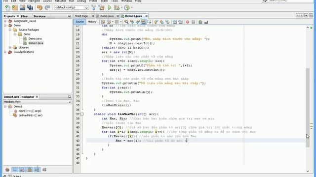 Java-SO: Cách tìm Max và Min trong mảng | V1Study.com смотреть онлайн