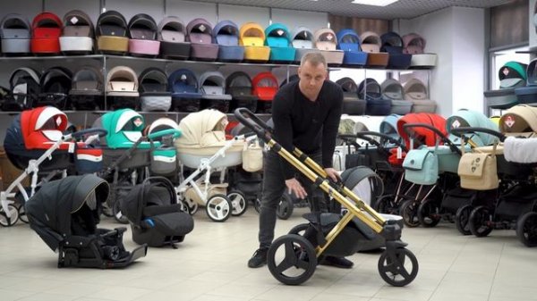 Обзор детской коляски Adamex Monte Carbon @koliaskid, @kolyaska.777 ТЦ АЭРОБУС Москва