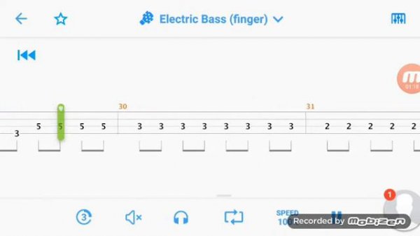 just tonight pretty reckless bass tab