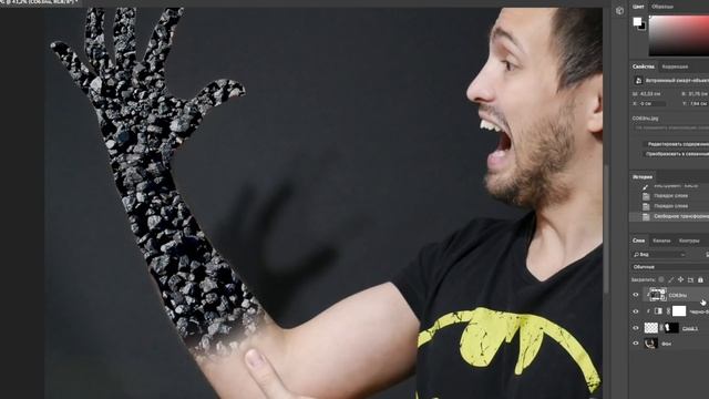 РУКОЖОПЫЙ фотошопер ИЛИ как НЕ стоит работать в ФОТОШОПЕ смотреть онлайн