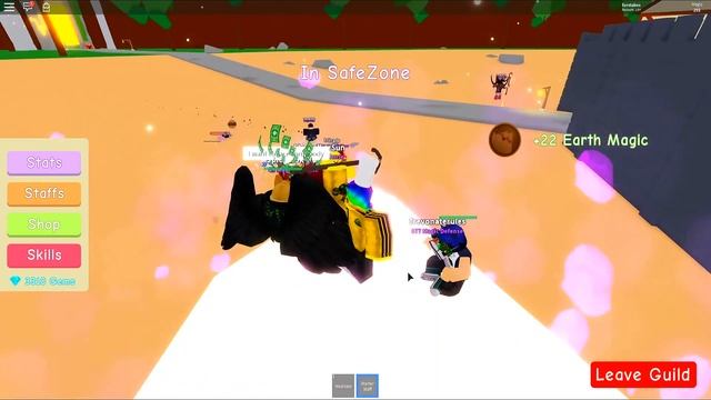 USING MAX MAGIC TO DESTROY MY ENEMIES (Roblox Magic Training Simulator) смотреть онлайн