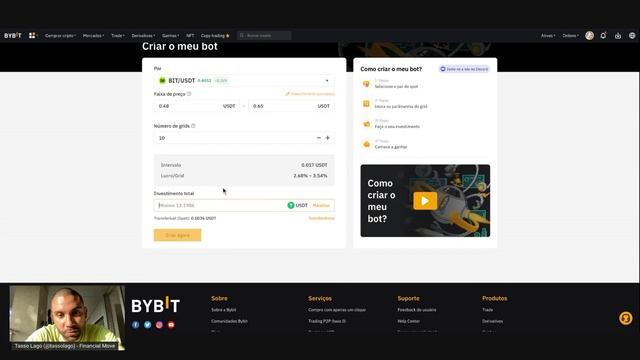 Como Criar Bot de Trading Cripto na Bybit De GRAÇA смотреть онлайн