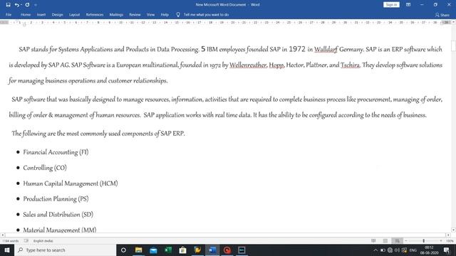 What is ERP & What is SAP , #ERP # SAP смотреть онлайн