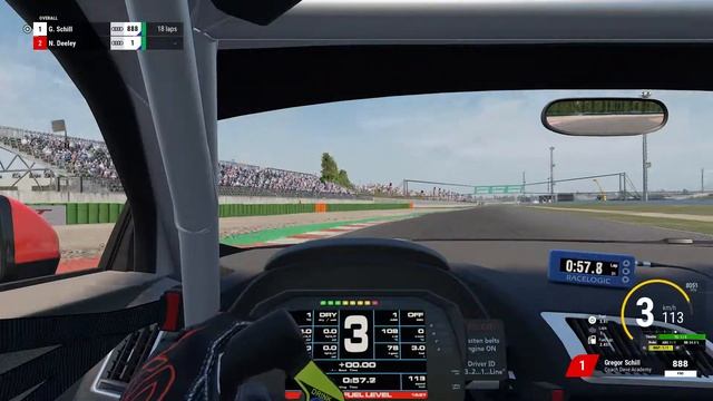 ACC Onboard Lap: Audi R8 LMS GT4 at Misano смотреть онлайн
