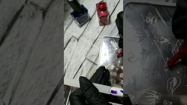 МК стемпинг, акварельные капли смотреть онлайн