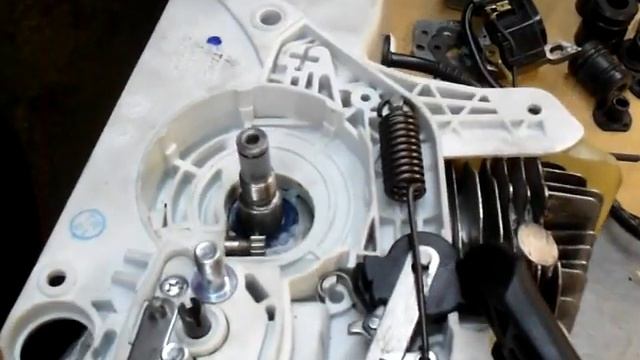 STIHL MS 250/230/210 ПОСОБИЕ ПО СБОРКЕ  ЧАСТЬ 2