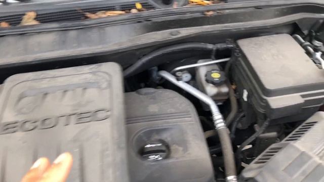 Chevrolet Equinox – Coolant reservoir location смотреть онлайн