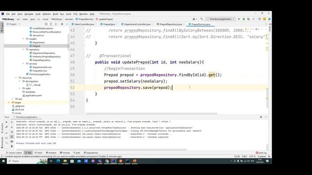 11. Spring Data JPA Обработка ошибок смотреть онлайн