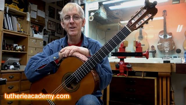 How To Fix a 1992 Ramirez Classical Guitar with High Action смотреть онлайн
